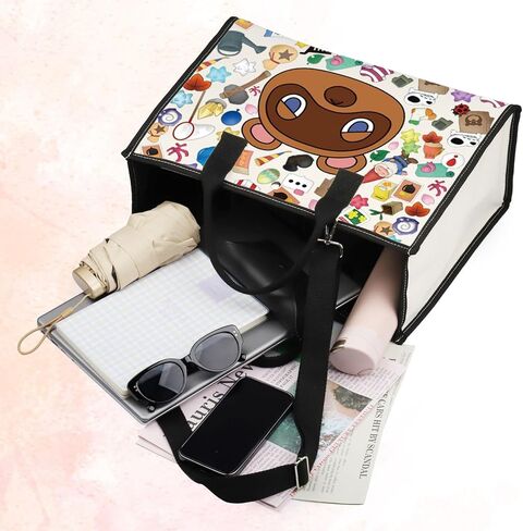 BWWKTOP Animal Tommy Tote Bag Video Gamer Gift Villagers Animal Shoulder Bag Bells Bag Merch in Saudi Arabia