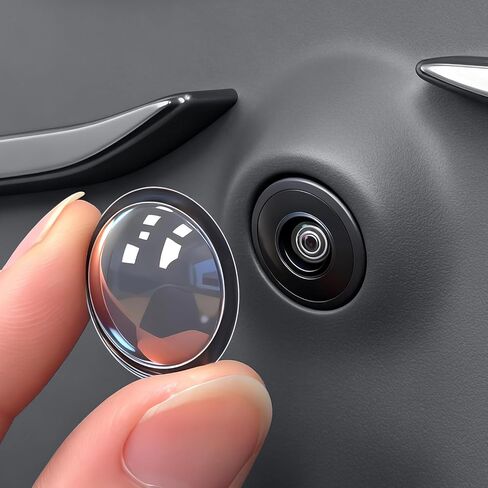 2 PCS Custom-Fit for Ford Front and Rear Camera Lens Guard Cover Protector, High Definition & High Transparency 360° All-Round,Autopilot Compatible - Featuring dustproof, Anti-Fog (for Ford) in Kuwait