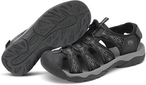Women's Closed Toe Sport Hiking Sandals Athletic Walking Lightweight Water Shoes Summer Outdoor Beach Sandal in Saudi Arabia