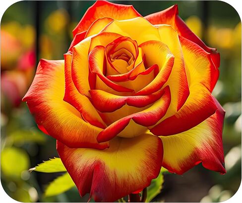Rose Flower Love Mouse Pad Mat Mousepad for Desk Computer Laptop PC Gaming Home or Office Gift Valentine's for Her Roses (Red 1 MP72) in Saudi Arabia