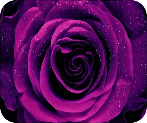 Rose Flower Love Mouse Pad Mat Mousepad for Desk Computer Laptop PC Gaming Home or Office Gift Valentine's for Her Roses (Red 1 MP72) in Saudi Arabia
