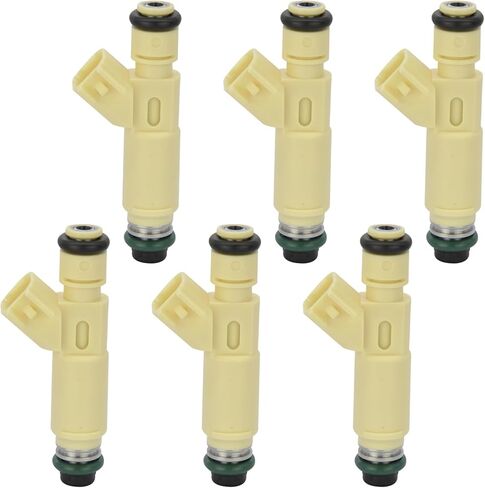 6 قطعة حقن الوقود ل 2001-2004 مازدا تحية 3.0L V6 FJ830 YL8E-C7B 822-11157 195500-3520 AJ031325 AJ0313250A حاقن استبدال in Saudi Arabia