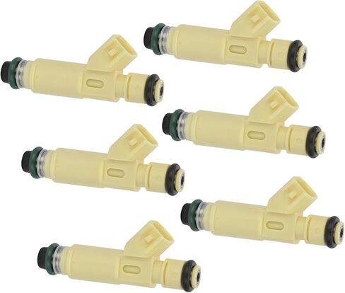 6 قطعة حقن الوقود ل 2001-2004 مازدا تحية 3.0L V6 FJ830 YL8E-C7B 822-11157 195500-3520 AJ031325 AJ0313250A حاقن استبدال in Saudi Arabia