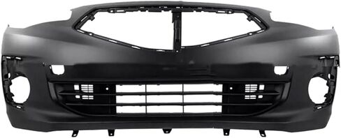 Mirage G4 Front Bumper Grille Fits 2017-2020 Mit-subishi Mirage G4 ES GLS GLX LE SE Sedan 4-Door, With Fog Lamp Cover&Bracket Kit 6400H293-PFM, 6402A268, 6402A281 in Saudi Arabia