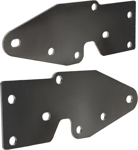 KUAFU Front Bumper Reinforce Mount Bracket Kit Compatible with 1984-2001 Jeep Cherokee XJ Steel Bare Metal in Saudi Arabia