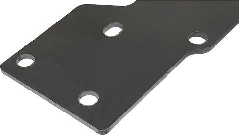 KUAFU Front Bumper Reinforce Mount Bracket Kit Compatible with 1984-2001 Jeep Cherokee XJ Steel Bare Metal in Saudi Arabia