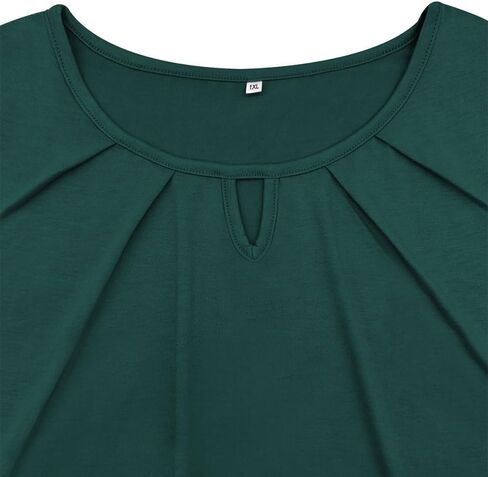 Womens-Plus-Size-Summer-Tops Dressy Lace Short Sleeve T Shirts Casual Keyhole Crewneck Blouses Tunics in Saudi Arabia