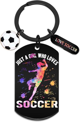 Soccer Keychain for Girl Sports Easter Soccer Gifts for Girls Ball Keychain for Teens Girl Coach Soccers Stocking Stuffers for Teen Girls Birthday Thanksgiving Day in Kuwait