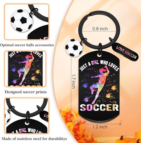 Soccer Keychain for Girl Sports Easter Soccer Gifts for Girls Ball Keychain for Teens Girl Coach Soccers Stocking Stuffers for Teen Girls Birthday Thanksgiving Day in Kuwait