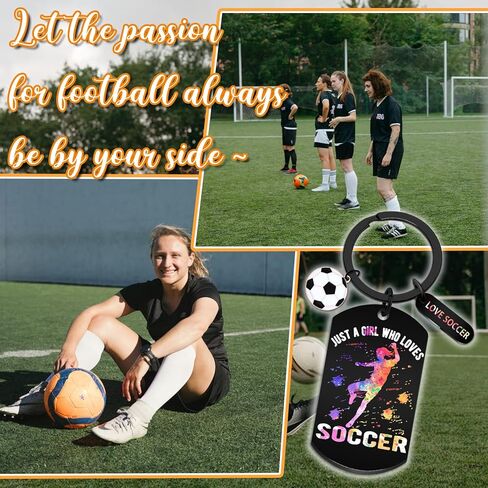 Soccer Keychain for Girl Sports Easter Soccer Gifts for Girls Ball Keychain for Teens Girl Coach Soccers Stocking Stuffers for Teen Girls Birthday Thanksgiving Day in Kuwait