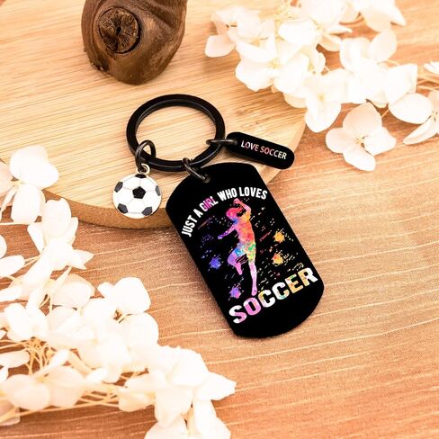 Soccer Keychain for Girl Sports Easter Soccer Gifts for Girls Ball Keychain for Teens Girl Coach Soccers Stocking Stuffers for Teen Girls Birthday Thanksgiving Day in Kuwait