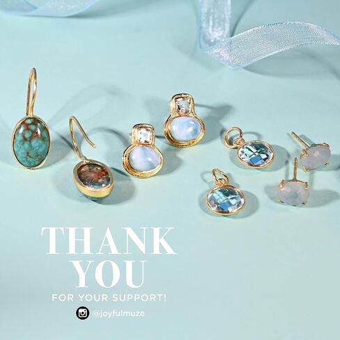 أقراط من الأحجار الكريمة لاريمار جمشت أخضر من الفضة الإسترليني 925، ذهب أصفر عيار 18 قيراط، أقراط عيد ميلاد مصنوعة يدويًا للنساء، أحجار طبيعية in Kuwait