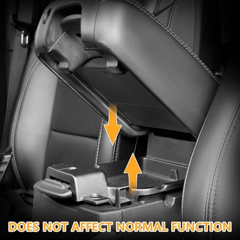 One-Touch Center Console Hidden Organizer Box Compatible with 2018-2026 Jeep Wrangler JLU 4XE & Gladiator JT Accessories 2/4 Door Armrest Secret Compartment Hidden Storage Box in Kuwait