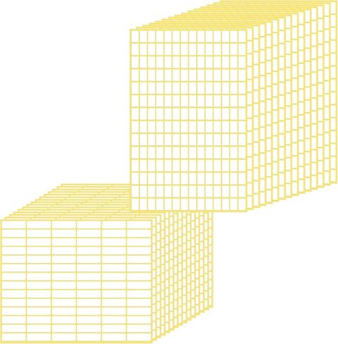 4200Pcs Matte White Labels Stickers, 1.22x0.39 Inch Mini Blank Labels Removable Price Stickers to Write On Sticky Name Tags for Food Containers Storage Bins Jar Boxes Folder Envelope in Kuwait