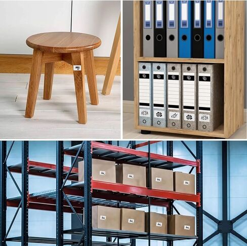 4200Pcs Matte White Labels Stickers, 1.22x0.39 Inch Mini Blank Labels Removable Price Stickers to Write On Sticky Name Tags for Food Containers Storage Bins Jar Boxes Folder Envelope in Kuwait