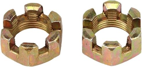 2 قطعة M10/M12/M14/M16/M20 مسدس مشقوق المكسرات ل 50cc-250cc المحور الخلفي وصلة كروية أجزاء مميزة (M16) in Kuwait