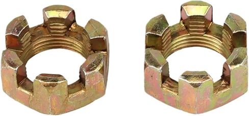 2 قطعة M10/M12/M14/M16/M20 مسدس مشقوق المكسرات ل 50cc-250cc المحور الخلفي وصلة كروية أجزاء مميزة (M16) in Kuwait