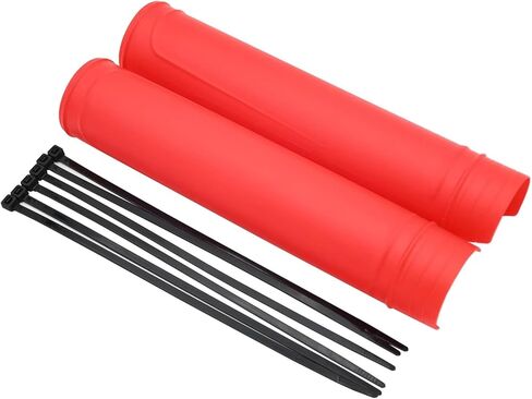 Fork Plastic Cover Shock Absorber Guard Protector For KTM for Honda Motorcycle Universal distintivo(Orange) in Saudi Arabia