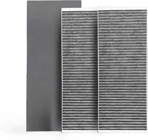 Compatible For Tesla Model Y Built-in Air Conditioning Filter Replacement Extraposition Efficiency Activated Carbon Accessories(2OCS External Lower) in Kuwait