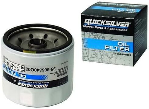 New Oil Filters quicksilver 35-866340q03 Fits Fits all MCM/MIE GM engines except V-6 without remote oil filter in Saudi Arabia