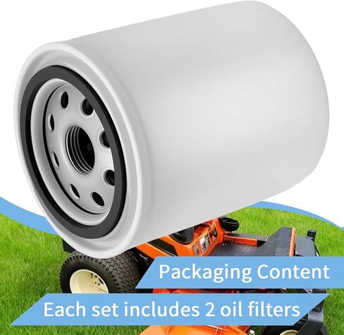 2Pcs HHK20-36990 Oil Filter, Replacement for Kubota ZD28 ZD21 ZD18 ZD25 BX1500D BX1800D, GR2000G GR2010 GR2010GA GGR2020 in Saudi Arabia