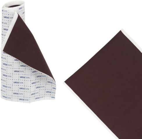 URSA Tape, Stretchy Moleskin Fabric Tape Roll, Heavy-Duty No-Residue Fashion Tape and Body Tape for Fabric, Shoes, Skin and More, Beige, 100x15 Centimeters (39 x 6 inches) in Kuwait