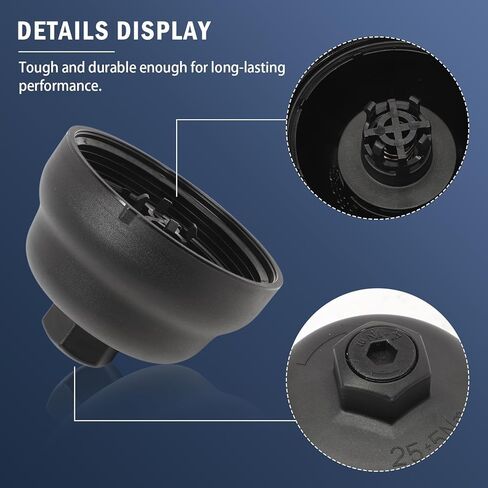 26315-2J000 Oil Filter housing Cap fits Tucson 2022-2024, Sonata Santa Fe 2021-2023, Sorento 2021-2024,Sportage 2023-2024 Oil Filter Housing Cap replaces 263152J000, L4 2.0L 2.5L Engine in Kuwait