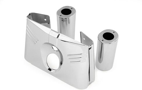 Biker's Choice 5-Piece Fork Tin Kit (Chrome) for 88-08 Harley FLSTC in Kuwait