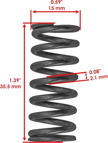 كالتريك مخلب الربيع متوافق مع كاواساكي KLX300 KLX300R KLX300SM 2020-2023 92145-0637 6x in Saudi Arabia