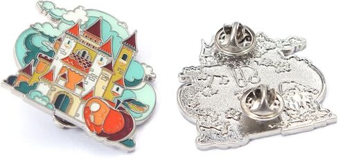Enamel Pin - Snow White Castle. Collector’s Edition, Durable & Stylish Souvenir Pin for Backpacks, Jackets, Hats, and Accessories in Saudi Arabia