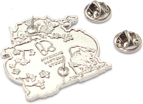 Enamel Pin - Snow White Castle. Collector’s Edition, Durable & Stylish Souvenir Pin for Backpacks, Jackets, Hats, and Accessories in Saudi Arabia