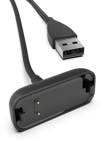 Sinoacc Charger for Fitbit Inspire 3 Health & Fitness Tracker 3.3Ft Fast Charging Replacement Fitbit Inspire 3 USB Charging Cable Dock (not for Fitbit Inspire/Inspire 2) - 2Pack in Kuwait