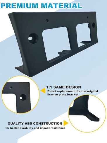 FASTCHE Front License Plate Frame Compatible with 2013 2014 2015 Nissan Altima Front Bumper License Plate Holder Mounting Bracket Replace # 962103TA0A NI1068115 in Kuwait