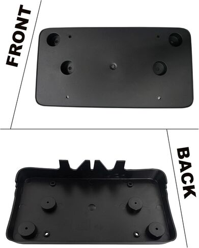 FASTCHE Front License Plate Frame Compatible with 2020 2021 2022 2023 GMC Acadia Front Bumper License Plate Holder Mounting Bracket Cover Replace # 84723652 GM1068234 in Kuwait