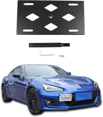 المصد الأمامي سحب هوك لوحة ترخيص جبل قوس لسوبارو WRX STI 2022-2025، لا الحفر سحب الوفير سحب هول هوك لوحة ترخيص جبل محول مجموعة نقل الملحقات (WRX 2022-2025) in Kuwait