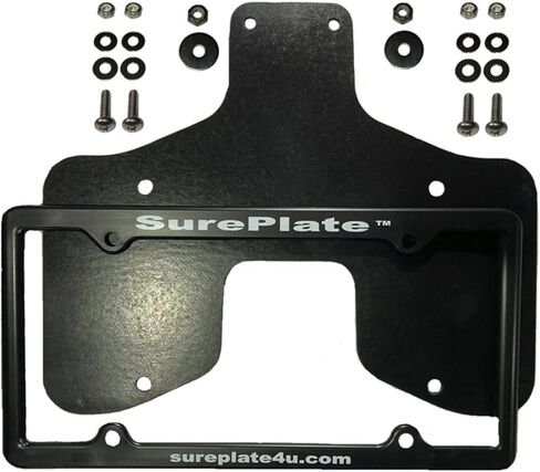 TM مقطورة/شاحنة DM16004 حامل لوحة الترخيص المطاطية، Deluxe-Max، الإطار in Kuwait