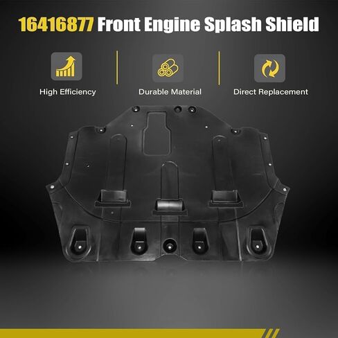 Engine Splash Shield Under Cover Compatible with Hyundai Sonata 2018 2019 Replace# 16416877, 29130C2600 in Kuwait