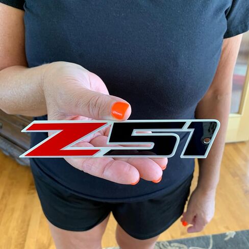 Corvette Z-51 Mini Magnet Emblem 7" by 1.5" Z51 1984 and Later C4 C5 C6 C7 C8 Corvettes in Kuwait