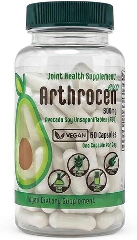 Joint Health Supplement, 300Mg Avocado Soy Unsaponifiable, Non-GMO, Dairy Free, Gluten Free & Shellfish Free, 60 Day Supply, One Capsule Per Day (2 Months)… in Kuwait