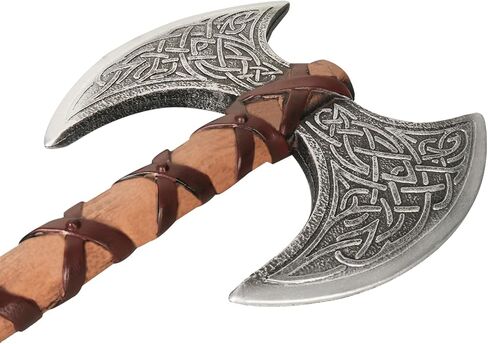 Viking Axe Props - 17 inches, Plastic Viking Fake Axe Accessories, Halloween Costume Props in Kuwait