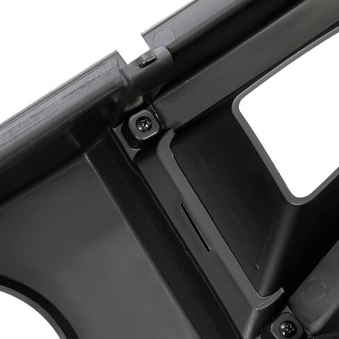 KUAFU Front Bumper Cover Compatible with 2006-2010 Hummer H3 2009-2010 Hummer H3T Replacement for 15264942 HU1000102 w/Fog Lamp Holes Black PP Plastic in Saudi Arabia