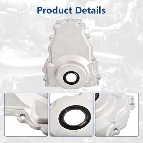 LS Front Timing Cover with Gasket Kit Compatible with GM Gen III LS1 LS6 4.8L 5.3L 5.7L 6.0L Engines in Kuwait