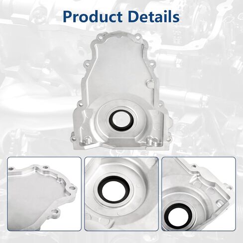 LS Front Timing Cover with Gasket Kit Compatible with GM Gen III LS1 LS6 4.8L 5.3L 5.7L 6.0L Engines in Kuwait