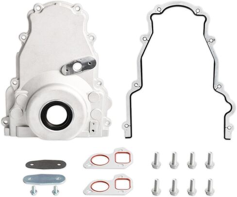 LS Front Timing Cover with Gasket Kit Compatible with GM Gen III LS1 LS6 4.8L 5.3L 5.7L 6.0L Engines in Kuwait