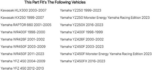 ضرس امامي 15 سن لدراجة ياماها YFZ 450 2004-2009,2012-2013 in Saudi Arabia