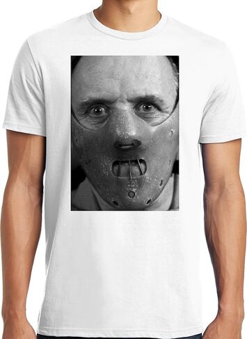 Big and Tall Silence of The Lambs Hannibal Lecter Photo T Shirt in Saudi Arabia