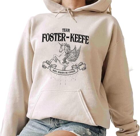 Team foster-keefe Hoodie, Shannon Messenger, Foxfire Academy Shirt, Lost Cities Keeper Shirt, Bookish Shirt, Book Lover Gift, Keeper Of The Lost Cities Symbols, Kotlc Hoodie, Sweatshirt in Kuwait