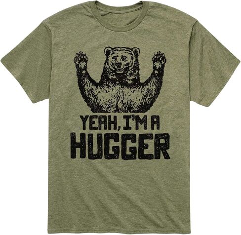 Instant Message I'm A Hugger - Men's Short Sleeve Graphic T-Shirt in Saudi Arabia