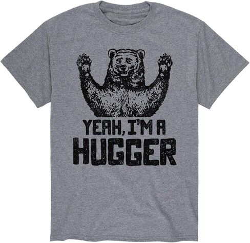 Instant Message I'm A Hugger - Men's Short Sleeve Graphic T-Shirt in Saudi Arabia