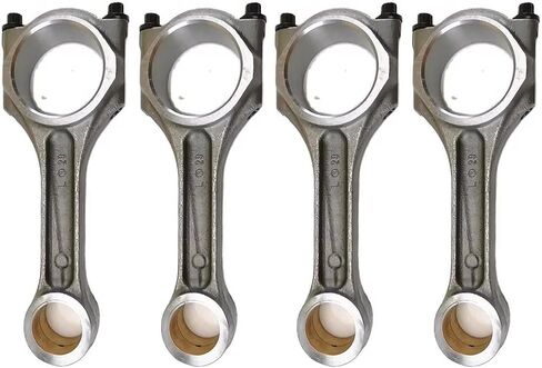 4pcs Connecting Rod 3801383 380-1383 Compatible with Komatsu PC300-7 PC360-7 Engine 6D114 in Kuwait